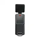 Відро для сміття з плавним закриттям прямокутне Koer TC-010108-05 8 л колір чорний (KR5593)