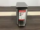 Відро для сміття з плавним закриттям прямокутне Koer TC-010206-02 6 л колір нержавійка (KR5594)