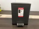 Відро для сміття з плавним закриттям прямокутне Koer TC-010315-07 15 л колір графіт (KR5604)