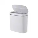 Відро для сміття сенсорне овальне Mixxus Flat-TC0109 White 9 л колір білий (MI7074)