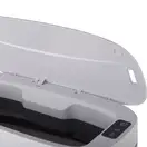 Відро для сміття сенсорне овальне Mixxus Flat-TC0109 White 9 л колір білий (MI7074)