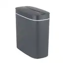 Відро для сміття сенсорне овальне Mixxus Flat-TC0109 Graphite 9 л колір графіт (MI7075)