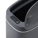 Відро для сміття сенсорне овальне Mixxus Flat-TC0109 Graphite 9 л колір графіт (MI7075)