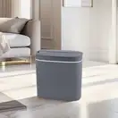 Відро для сміття сенсорне овальне Mixxus Flat-TC0109 Graphite 9 л колір графіт (MI7075)