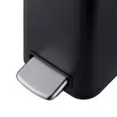 Відро для сміття з плавним закриттям прямокутне Mixxus Premium Quadro-TC0105 Black 5 л колір чорний (MI7061)