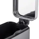Відро для сміття з плавним закриттям прямокутне Mixxus Premium Quadro-TC0105 SS Color 5л колір нерж (MI7062)