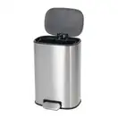 Відро для сміття з плавним закриттям овальне Mixxus Premium Diverse-TC0112 SS Color 12л колір наржа (MI7079)
