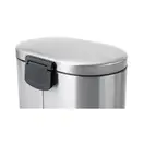 Відро для сміття з плавним закриттям овальне Mixxus Premium Strong-TC0105 SS Color 5л колір наржаві (MI7080)