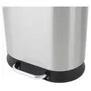 Відро для сміття з плавним закриттям овальне Mixxus Premium Strong-TC0120 SS Color 20л колір наржав (MI7081)