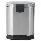 Відро для сміття з плавним закриттям овальне Mixxus Premium Strong-TC0120 SS Color 20л колір наржав (MI7081)