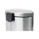 Відро для сміття з плавним закриттям овальне Mixxus Premium Strong-TC0120 SS Color 20л колір наржав (MI7081)
