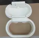Відро для сміття сенсорне овальне Mixxus Premium Topper-TC0112 White 12л колір білий (MI7082)