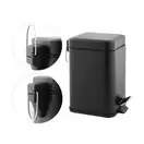 Корзина для мусора YOKA MUTI BLACK 3л. для ванной комнаты (CH.MUTI-BLK)