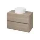 Cersanit Шафка під умивальник CREA  80 White mount countertop на стільницю Церсаніт (FZZW1008711564)