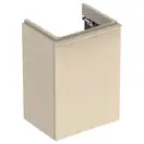 Шкафчик для раковины 44,2 х 35,6 х h61,7 см Geberit Smyle Square, с одной дверцей, песочно-серый (500.351.JL.1)