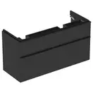 Тумба под двойную раковину Geberit Smyle Square 118,4 см, лава матовая (500.356.JK.1)