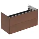 Тумба подвесная Geberit One 90 х 39,5 х h46,5 см, цвет - орех натуральный 500.385.00.1