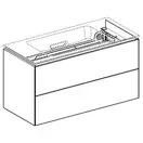 Тумба подвесная Geberit One 90 х 39,5 х h46,5 см, цвет - орех натуральный 500.385.00.1