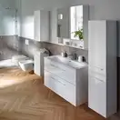 Шкафчик Geberit Selnova Square 33 х 29,7 х h85 см, белый глянцевый (501.276.00.1)