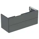 Тумба подвесная Geberit One 120 х 47 х h50,4 см, цвет - лава матовая 505.265.00.3