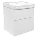 Шафка з умивальником Air-Line 600 БГ Sunwest Smile-600 Square (500.229.01.1) Geberit (Air-Line 600 БГ+Smile-600)