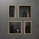 Настінна ніша Hansgrohe XtraStoris Individual з рамкою 30x30x10 см, матова нержавіюча сталь (56098800)
