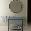 Тумба під умивальник Nic Design Elen 120 MDF, cemento (010735047)