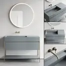 Nic-Design Стелаж для умивальника Nic Design Elen 120, Brushed Bronze (02173765) (021737065)