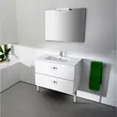 Тумба з умивальником Roca VICTORIA 100, білий (A855851806)