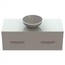 Snail Тумба «Венера» з умивальником «Камелія» А100М Білий МАТ (1200КМ147A100M)