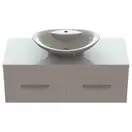 Snail Тумба «Венера» з умивальником «Гармонія» А602М Агат МАТ (1200KM102A602M)