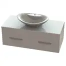 Snail Тумба «Венера» з умивальником «Гармонія» Оранж Т209 (1200KM102T209)