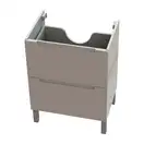 Snail Тумба «Б'янко» з умивальником «Богема» Гранат T102 (6003КМ156T102)