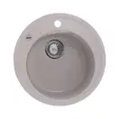 Мийка кухонна Zerix ZS-510R-06 Бежева (ZX4533)