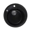 Мийка кухонна Zerix ZS-510R-14 Чорний металік (ZX4538)