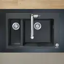 Кухонна мийка Hansgrohe Hansgrohe C51 C51-F635-04 Sink combi 770x510 зі змішувачем на 2 чаші 180/450, chrome (43215000)