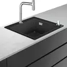 Hansgrohe COMBI C51-F450-06 Мийка зі змішувачем, хром (43217000)