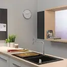 Hansgrohe S510-F770 Кухонна мийка на 2 чаші, Graphiteblack (43316170)