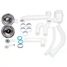 Кухонная мойка с дополнительной чашей Lidz 1000x500/225 BLM-14 (LIDZBLM141000500225)