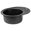 Lidz BLM-14 Кухонна мийка, чорна матова (LIDZBLM14620500200)