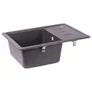 Lidz GRF-13 Кухонна мийка, графіт (LIDZGRF13620435200)
