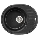 Lidz GRF-13 Кухонна мийка, графіт (LIDZGRF13620500200)