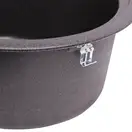 Lidz D510/200 GRF-13 Кухонна мийка, графіт (LIDZGRF13D510200)