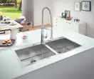 Мийка для кухні із нержавіючої сталі Grohe K800 (31585SD1)