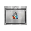 Мийка кухонна Mixxus MX6050-185x1.0 (Satin) (MX0657)