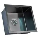 ZERIX ZH4843B-215 Мойка PVD-Black с сушилкой (ZM5555)