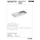 102308081 CYTRO: мильниця, нерж.блиск   Bemeta (102308081)