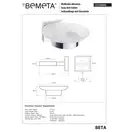 132108042 Beta Мильниця скляна, Bemeta (132108042)