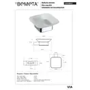 135008022 VIA Мильниця скляна Bemeta Чехія (135008022)