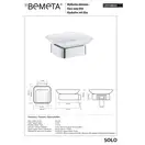 Мильниця (скло) 139108032 Solo Bemeta Чехія